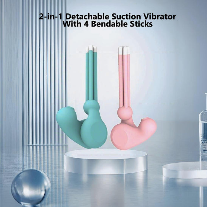 Detachable Suction & Rotary Vibrator – Multi-Frequency Vacuum, Waterproof