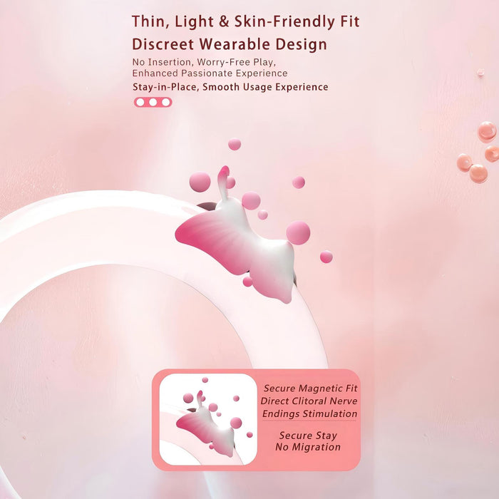 Butterfly Wearable Vibrator ¨C Remote Control Dual Motor, 10 Modes