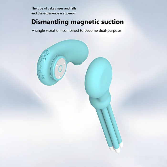 Detachable Suction & Rotary Vibrator – Multi-Frequency Vacuum, Waterproof