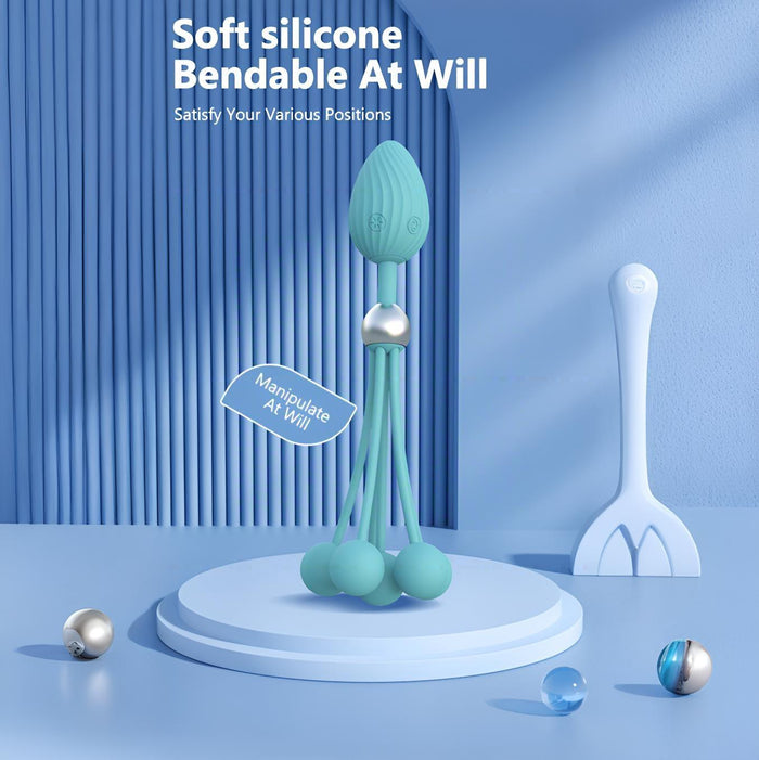 Multi-Beads Vibrating Plug – Remote Control, Flexible Stimulation, Waterproof