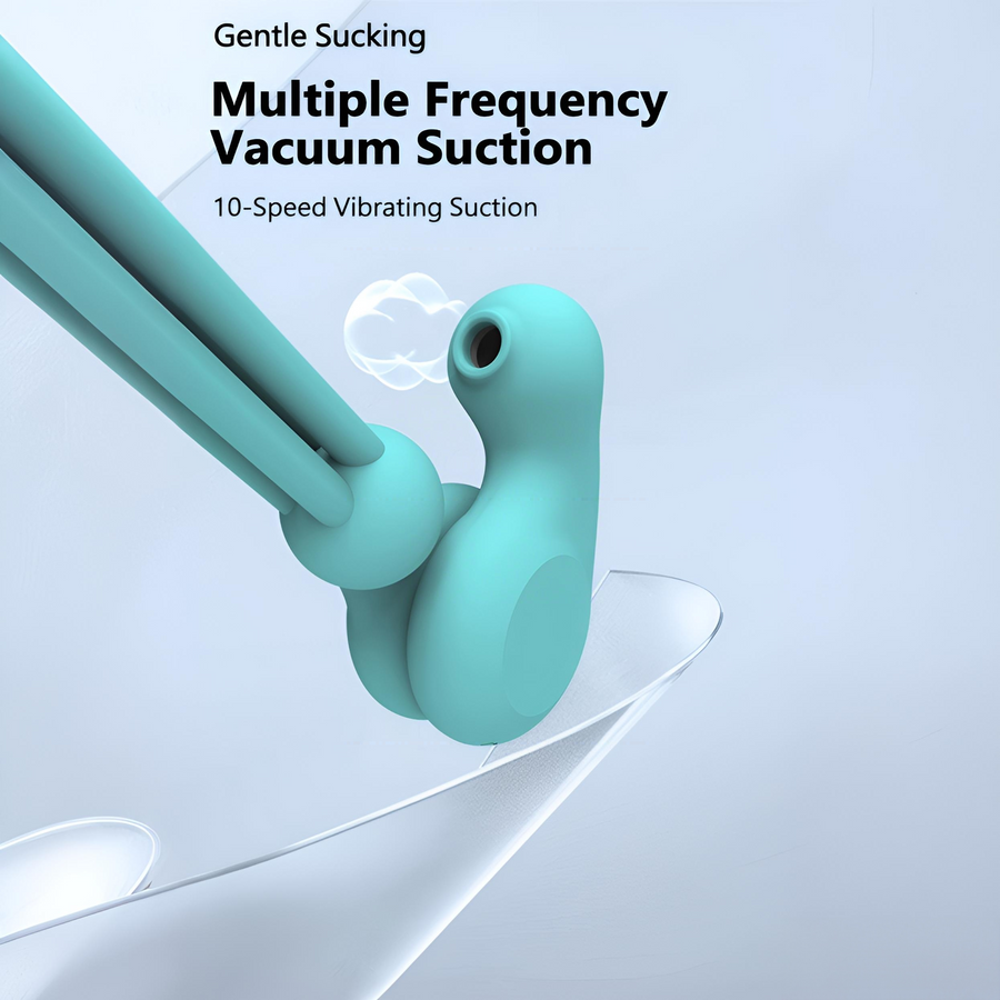 Detachable Suction & Rotary Vibrator – Multi-Frequency Vacuum, Waterproof