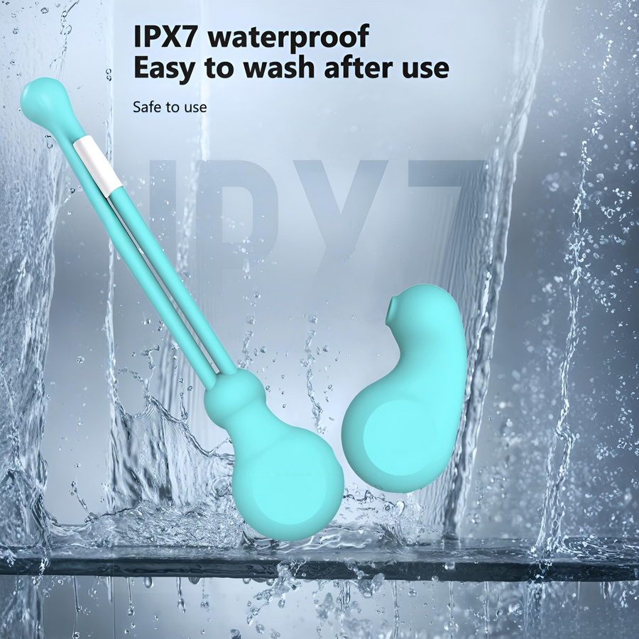 Detachable Suction & Rotary Vibrator – Multi-Frequency Vacuum, Waterproof