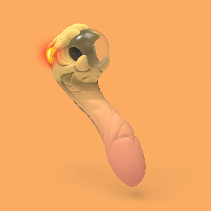 Snake Pearl Plasma Vibrator – Dual Motor Stimulation, Waterproof Silicone